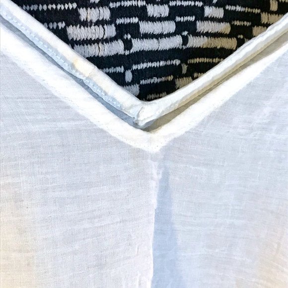 ivory light weight poncho - Picture 6 of 9